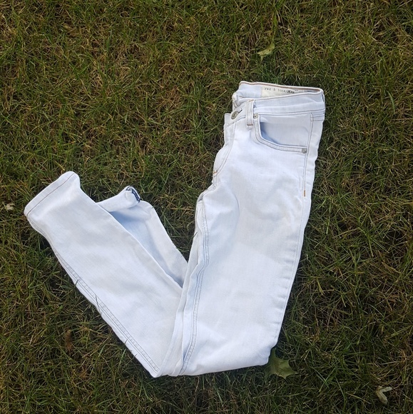 rag & bone Denim - Rag & Bone Bleached Out Skinny jeans